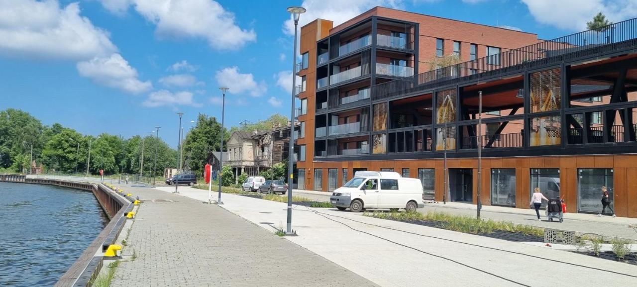 Riverside Apartments Nadmotlawie - Gym & Sauna, Free Parking Danzig Exterior foto